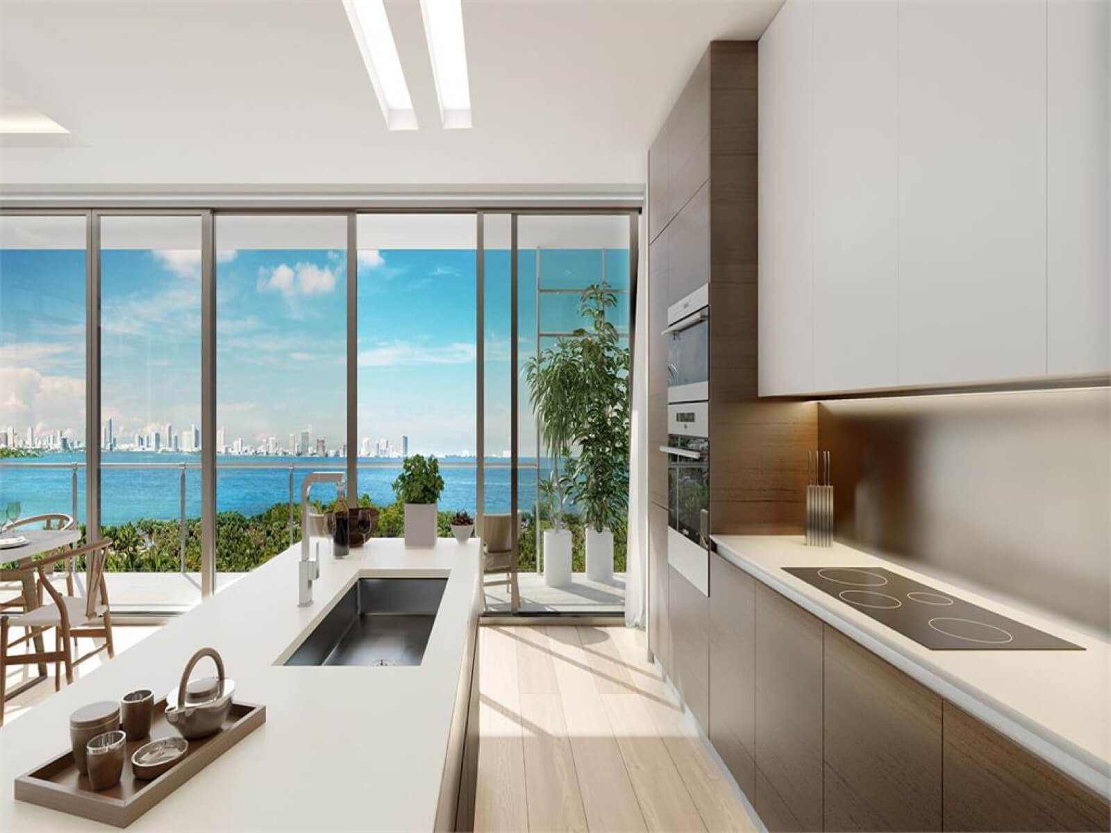Alton Bay Miami Beach - Ultra-Modern Kitchen